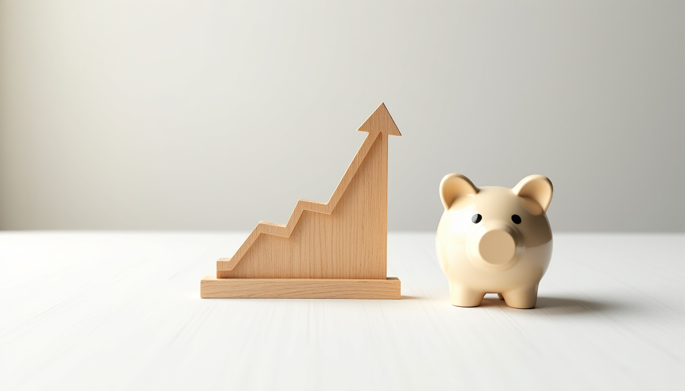 Illustration d’un Plan d’Épargne Retraite avec un graphique de croissance