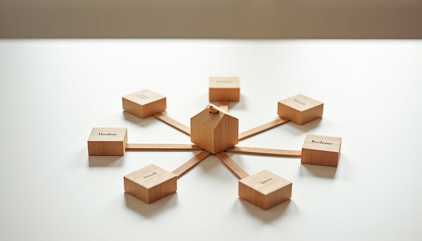 Schéma illustrant le modèle décentralisé des caisses régionales du Crédit Agricole