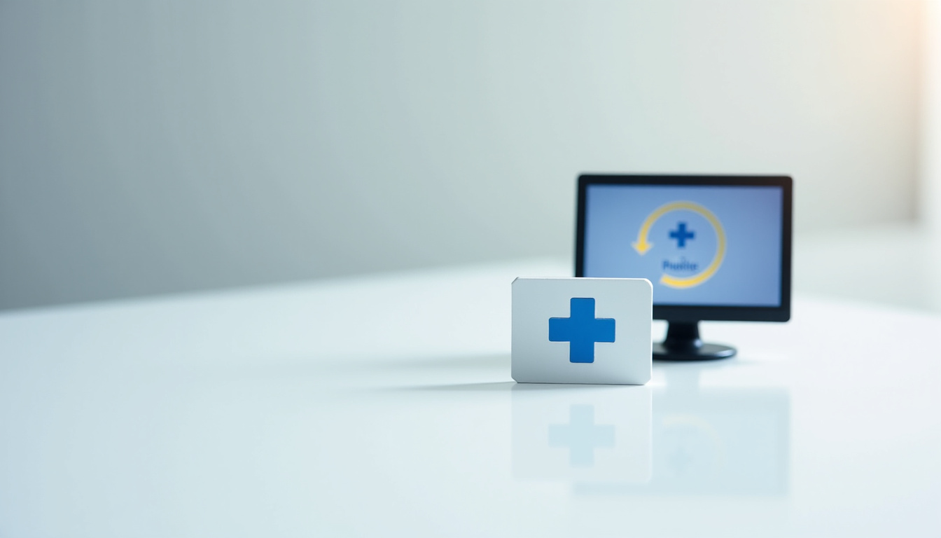 Un utilisateur consulte son espace adhérent pour demander ou imprimer sa carte de tiers payant Viamedis