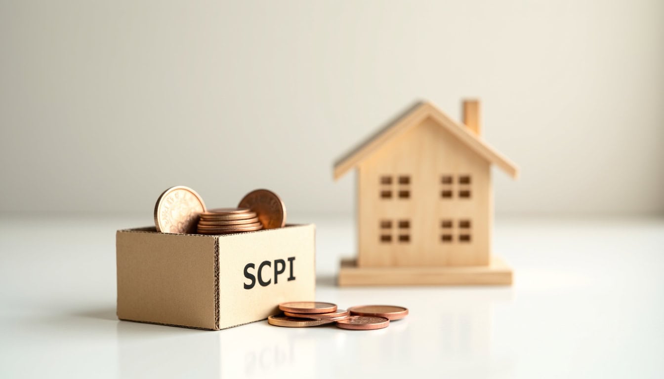 Infographie montrant comment une SCPI permet de diversifier un patrimoine immobilier