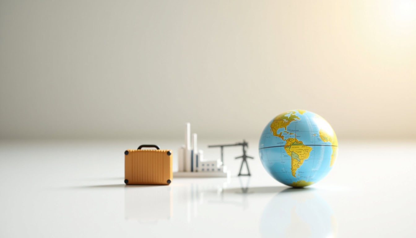 Infographie présentant les effets du taux de change euro yen sur les voyageurs, entreprises et marchés internationaux